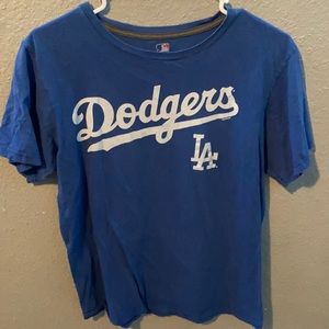 Blue Dodgers T-shirt men medium